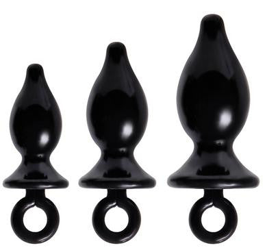 Adam and Eve Anal Trainer Kit - Black