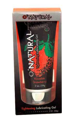 O Natural Strawberry Tightening Gel - 2 Oz. Tube Boxed