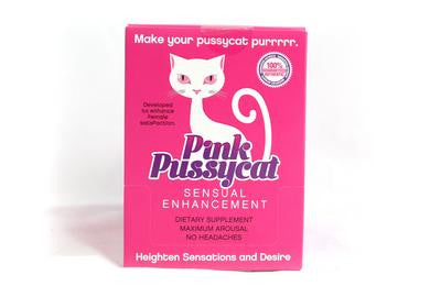 Pink Pussycat Sensual Enhancement - 24 Count Display