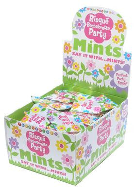 Risque Bachelorette Mints Display - 100 Pieces 3.1g Bags