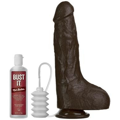 Bust It - Squirting Realistic Cock - Black
