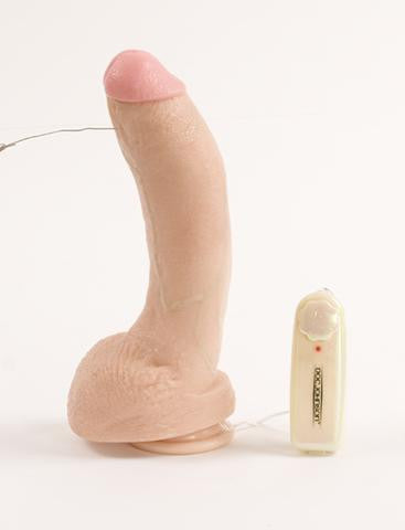 Jeff Stryker Realistic Vibrating Cock - White