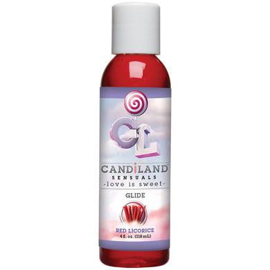 Candiland Sensuals Glide - Red Licorice - 4 Oz.