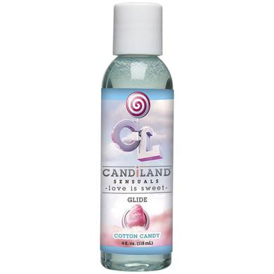 Candiland Sensuals Glide - Cotton Candy - 4 Oz.