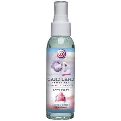 Candiland Sensuals Body Spray - Cotton Candy - 4 Oz.