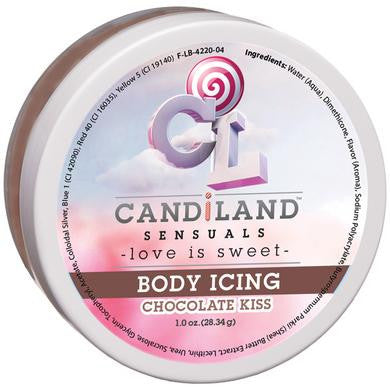 Candiland Sensuals Body Icing - Chocolate Kiss - 1.70 Oz.
