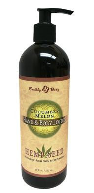 Hemp Seed Hand and Body Lotion - Cucumber Melon - 16 Fl. Oz.
