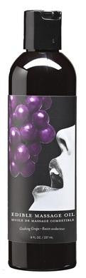 Grape Edible Massage Oil - 8 Oz.