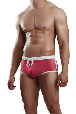 Sport Brief - Red-white - Large-extra Large