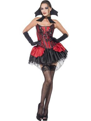 Fever Seductive Vamp Costume - Medium