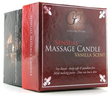 Lumin Sensual Soy Massage Candle - Vanilla Scent