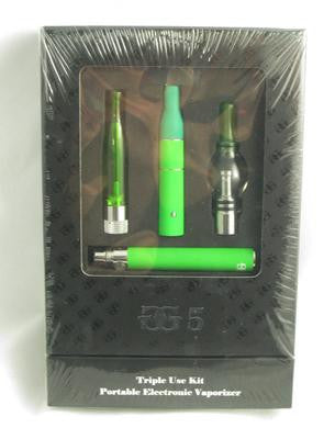 Gg5 Electronic Vaporizer Kit Triple Use - Green