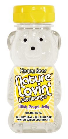Honey Bear Water-based Lubricant - 6 Oz.