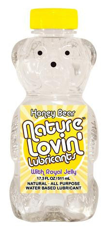 Honey Bear Water-based Lubricant - 17.3 Oz.