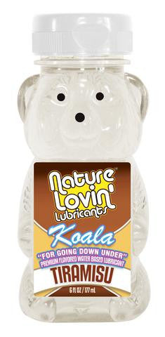 Koala Tiramisu Flavored Lubricant - 6 Oz.