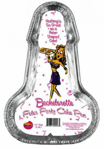Bachelorette Jumbo Peter Party Cake Pan - 14 Inch