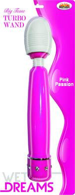 Wet Dreams Big Tease Turbo Wand - Pink Passion