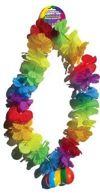 Rainbow Light Up Boobie Flower Necklace