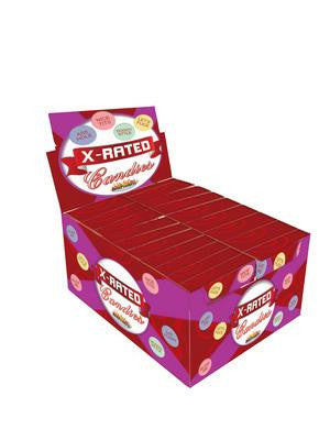 X-rated Candy with Assorted Sayings - 24 Piece Display