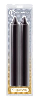 Replacement Drip Candles - 2 Pack - Black