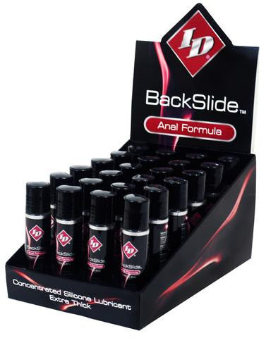 Id Backslide Silicone 1 Oz. - 24 Piece Display