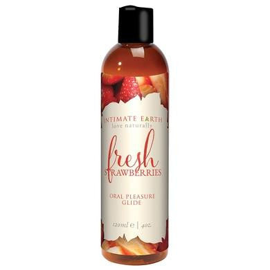 Fresh Strawberries Oral Pleasure Glide - 4 Oz. - 120 Ml
