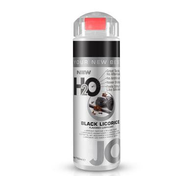 Jo H20 Flavored Lubricant - Black Licorice - 4 Fl. Oz. - 120 Ml