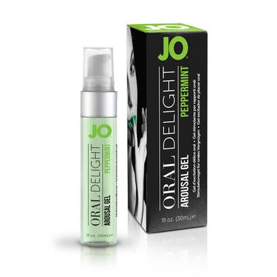 JO Oral Delight - Peppermint Pleasure - 1 Oz.