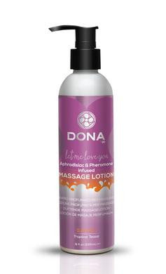 Dona Massage Lotion Sassy Aroma - Tropical Tease - 8 oz.