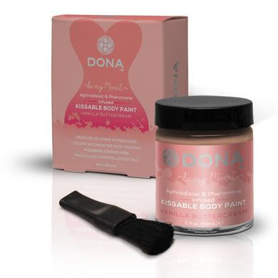 Dona Kissable Body Paint - Vanilla Buttercream - 2 Oz.