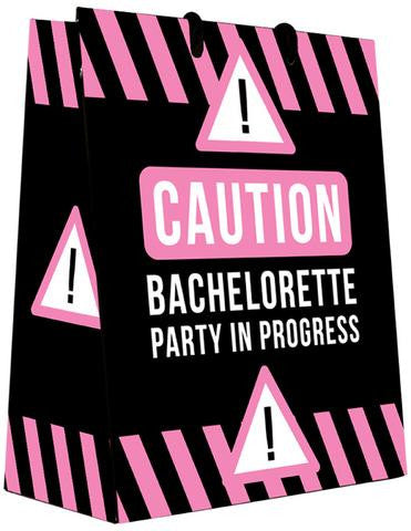 Caution Bachelorette Party in Progress Gift Bag