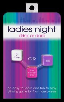 Ladies Night Drink or Dare Dice