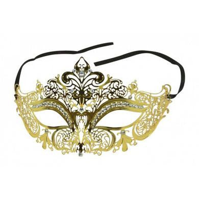 Venetian  Burlesque Gold  Mask