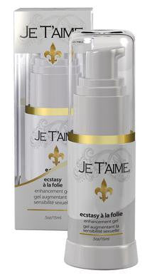 Je Taime Ecstasy Arousal Gel - .5 oz.