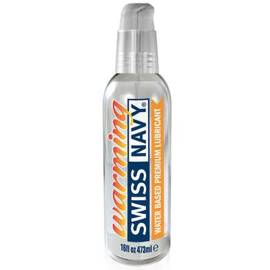 Swiss Navy Warming Lubricant - 16 Oz.