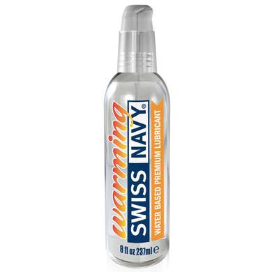 Swiss Navy Warming Lubricant - 8 Oz.