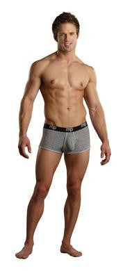 Heather Rib Enhancer Short - Grey - Extra Large