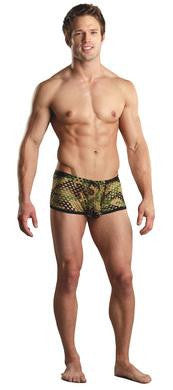 Net Camo Mini Short - Camo Medium