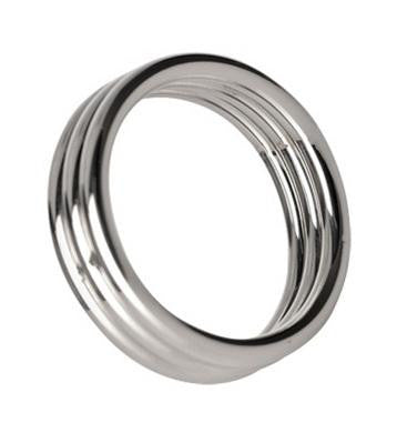 Eco 1.75-inch Stainless Steel Triple Cock Ring