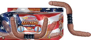 Latin American Whoppers Xxxtreme Vibrating and Fully Bendable Double Dong - Latin