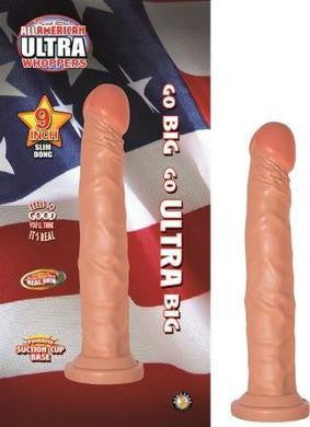 All American Ultra Whoppers - 9 in Slim Dong - Flesh