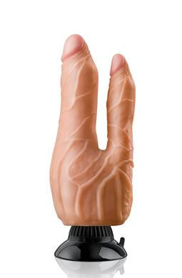Real Feel Deluxe No.8 7.5-inch Double Penetrator - Flesh