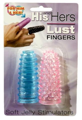 His and Hers Lust Fingers Blue and Pink