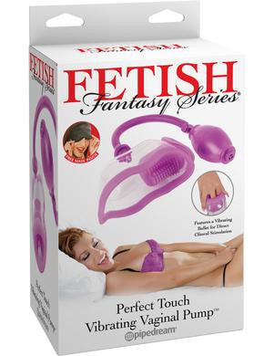 Fetish Fantasy Perfect Touch Vibrating Vaginal Pump