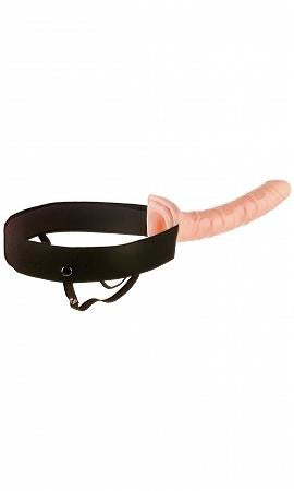 Fetish Fantasy Series 10-inch Hollow Strap-On - Flesh