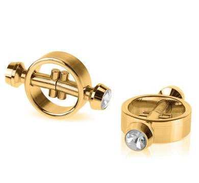 Fetish Fantasy Gold Magnetic Clamps - Gold