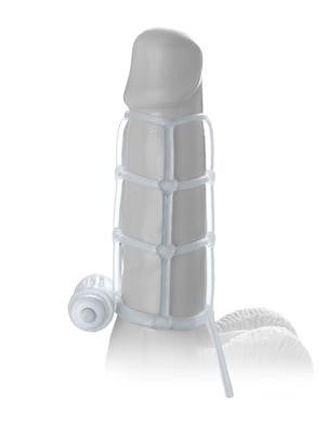 Fantasy X-tensions Vibrating Climax Cage - Clear