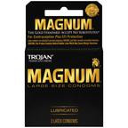 Trojan Magnum Bareskin Large Size Condoms 3 Pack