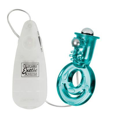 Up Hook It Up Top Loading Beaded Dual Ring - Teal