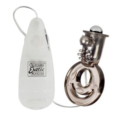 Up Hook It Up Top Loading Beaded Dual Ring - Smoke